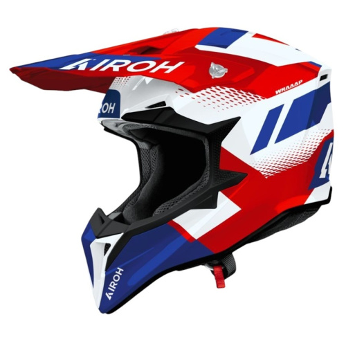 Airoh Шлем Wraaap Vision Red-Blue Gloss в Москве