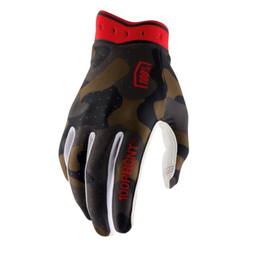 100% Мотоперчатки текстильные ITrack Camo в Москве